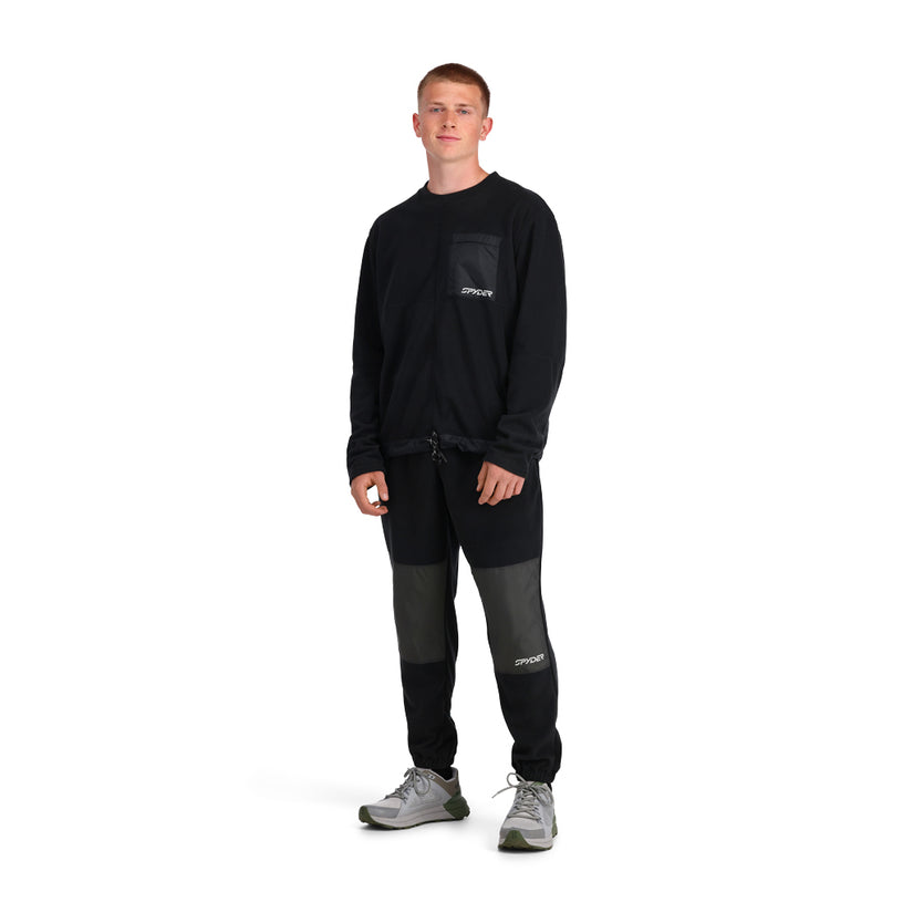 Mens Lounge Crew - Black
