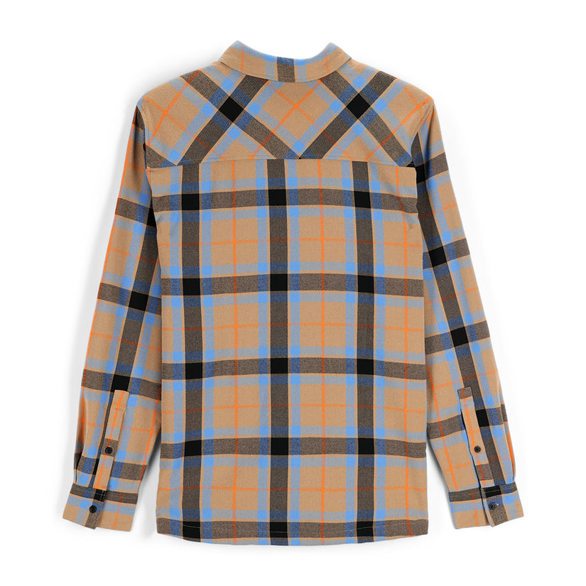 Mens Elevation Tech Flannel - Tannin Plaid
