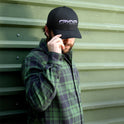 Mens Elevation Tech Flannel - Pine Plaid