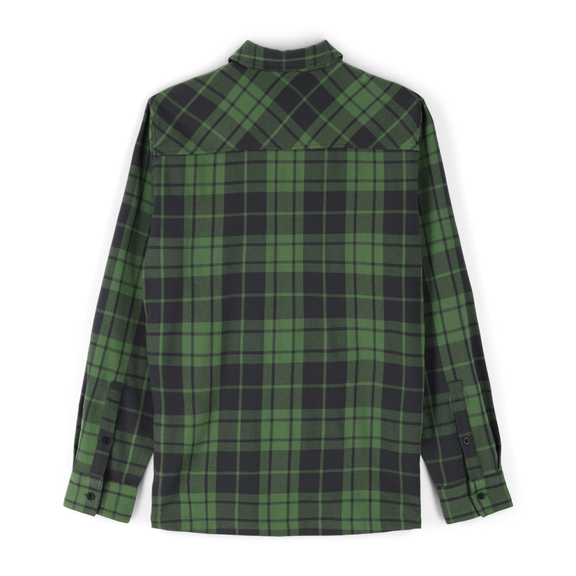 Mens Elevation Tech Flannel - Pine Plaid