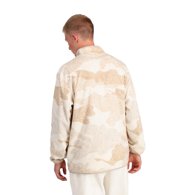 Mens Snap Lounge Pullover - Haze Multi