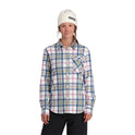 Womens Fab Flannel - Seagrass Plaid