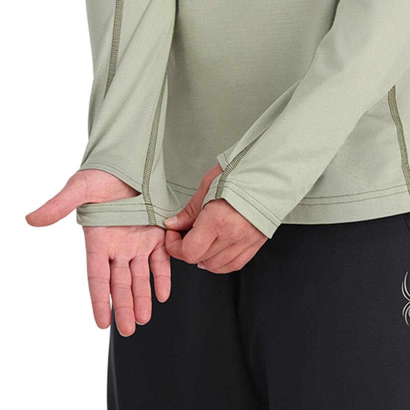 Womens Arc Graphene Tech Hoodie - Seagrass