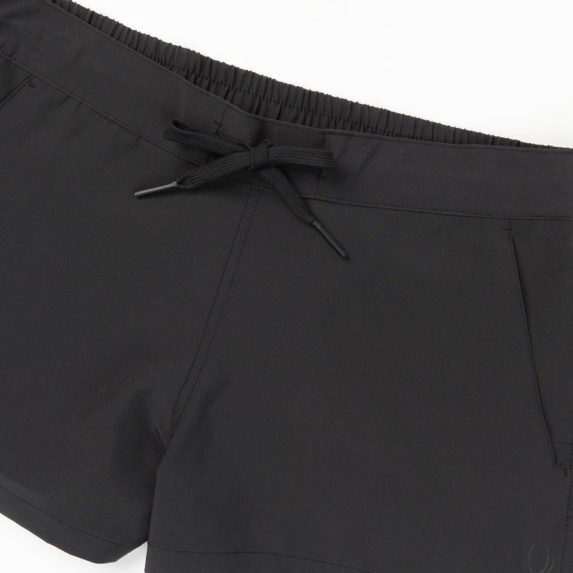 Womens Nomad Stretch Short - Black