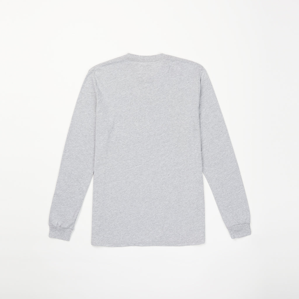 Mens Carve Long Sleeve - Heather Grey