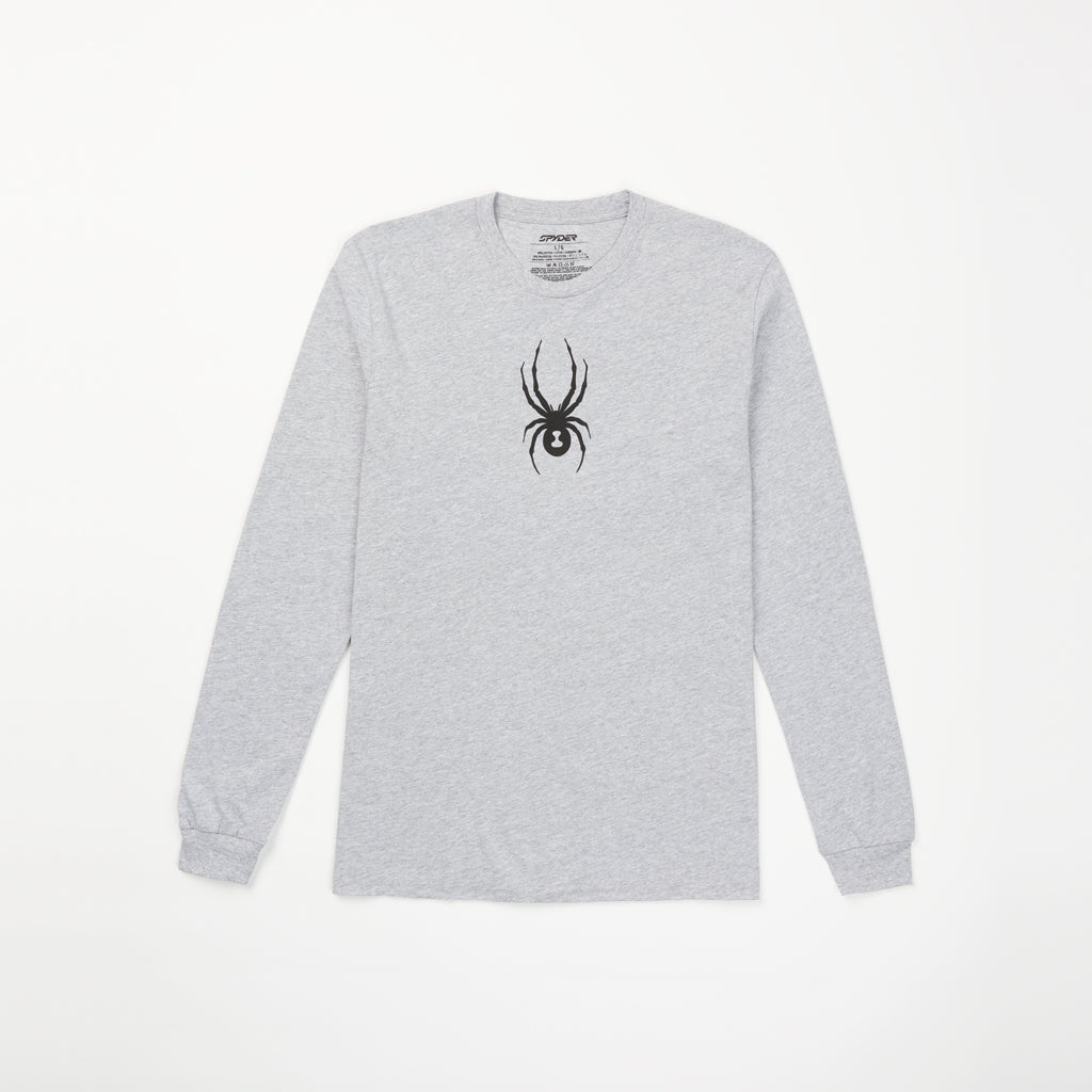 Mens Carve Long Sleeve - Heather Grey